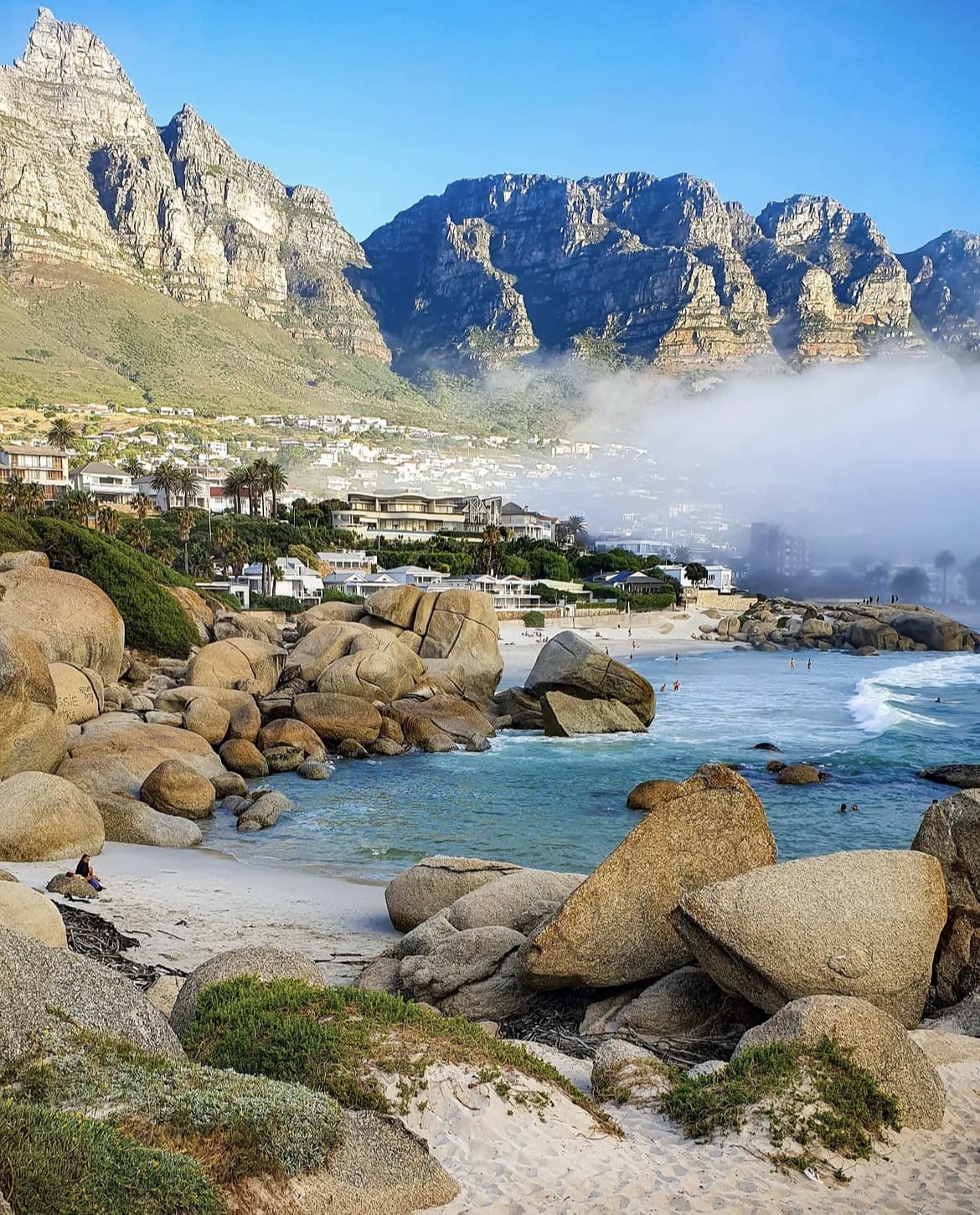 A private spot near Glen Beach, Camp's Bay